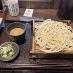 炭火焼和めし処 しんぱち食堂 - ごまだれぶっかけうどん❗️
