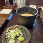 炭火焼和めし処 しんぱち食堂 - ごまだれ&薬味❗️