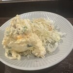 金町製麺 - いぶりがっこ入りポテトサラダ　400円