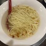 金町製麺 - 魚貝出汁の塩そば（半麺）