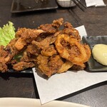 谷ツ田 - イカ唐揚げ