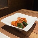 肉のひぐち直営焼肉 安福 - キムチ盛り合わせ