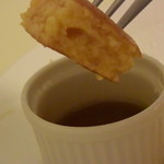 カフェ ラインベック - メイプルシロップにパンケーキ