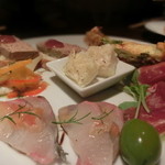 オビオビ - 前菜盛り合わせは６品あった。いやぁ～～、壮観である♪