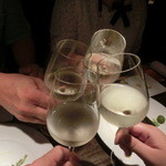 オビオビ - 本日２回目の乾杯～♪