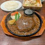 札幌牛亭 - ステーキハンバーグ(150g) 