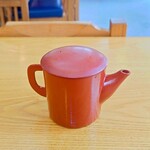 やぶ善 - 途中で提供してくれる"蕎麦湯"。