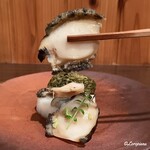 四季 粋花亭 - 弾力ある蒸しあわび