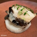 四季 粋花亭 - 蒸しあわびと焼長芋