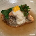 四季 粋花亭 - 鏡鯛の揚げ出しと飛龍頭の筍のすり卸し餡