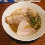 越前中華そば だるまや - 味玉煮干そば（塩）