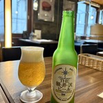 和牛 三国家 - 軽井沢ビール　ヴァイス　850円