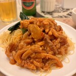 正斗麺粥専家 - 京都香辣炸醬撈麵   92HKD(約1750円)
            Noodles with Spicy Shredded Pork in Soy Bean Paste