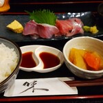 一和 - 刺し身定食　1300円