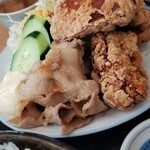 枚方もりもり亭 - 豚しょうが焼ズーム