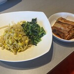 永楽園 - ナムル・キムチ