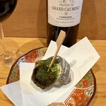 酒とアテと焼魚 カネモリ - 貝好きの妻オーダー！肝だけいただきました♪