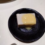 いち藤 - お通し胡麻豆腐