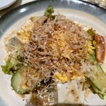 いち藤 - 豆腐と京野菜のサラダ大