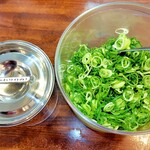 それいけ！ラーメンマン - 刻みネギとかつお節は入れ放題