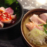 北新地たゆたゆ - コブクロ刺し,ガツ刺し