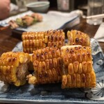 城欄 - とうもろこし焼き