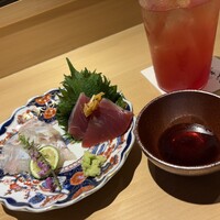 鮨 恵比寿 幸凛 - お造り。