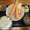 まるよ - エビフライ定食。(ジャンボ)