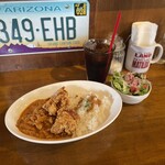 カフェ マチルダ - フライドチキンカレーライス