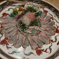 対馬のどぐろとイカ活き造り 博多 魚蔵 都ホテル店 - 