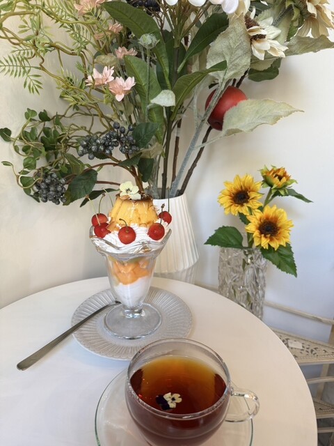 ふわたんページ 石神井公園の花とハンドメイドが楽しめるカフェ