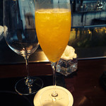 表参道うかい亭 - マンゴーのスパークリングワイン