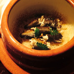 表参道うかい亭 - 鮎の炊き込みご飯