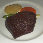 麤皮 - イチボのステーキ