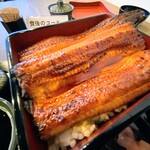 鰻の成瀬 - 上の松 ご飯大盛