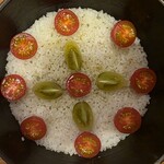 天婦羅 みやしろ - トマト御飯