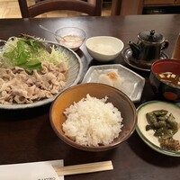 ざくろ 銀座店 - 豚ロース生姜焼 ざくろ 銀座店 - 豚ロース生姜焼