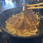 麺屋こみや - 佐賀牛。一枚まるっと入ってる。
