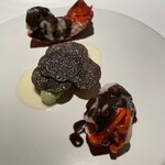 レストラン オオツ - 香り爆弾。このお料理になら爆発してもいいかも...むしろされたい