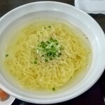 きん華飯店 - きん華梅塩つけ麺（あつ盛り）の麺
