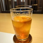 鮨 琥珀 - ウーロン茶