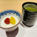 鮨 琥珀 - 杏仁豆腐