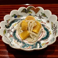 日本料理 別府 廣門 - 唐墨蕎麦　弾力のある蕎麦　程よい塩味の柔らかな唐墨