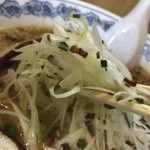 トーフラーメン 幸楊 - 揚げネギとシャキシャキのネギ...