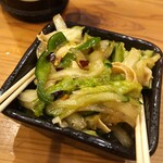 のかおい - のかおい　まずは定番の「スタミナ野菜小鉢」100円