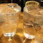 のかおい - のかおい　「先割り芋焼酎」360円✕２