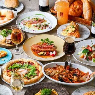 【330円～約90種】京都食材を贅沢に使用した和のイタリアン