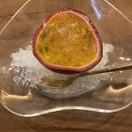 鎌倉 北じま - パッションフルーツ水菓子