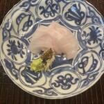 鎌倉 北じま - お造り　相模湾クエ