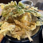 そば香房 おかげ - 天丼